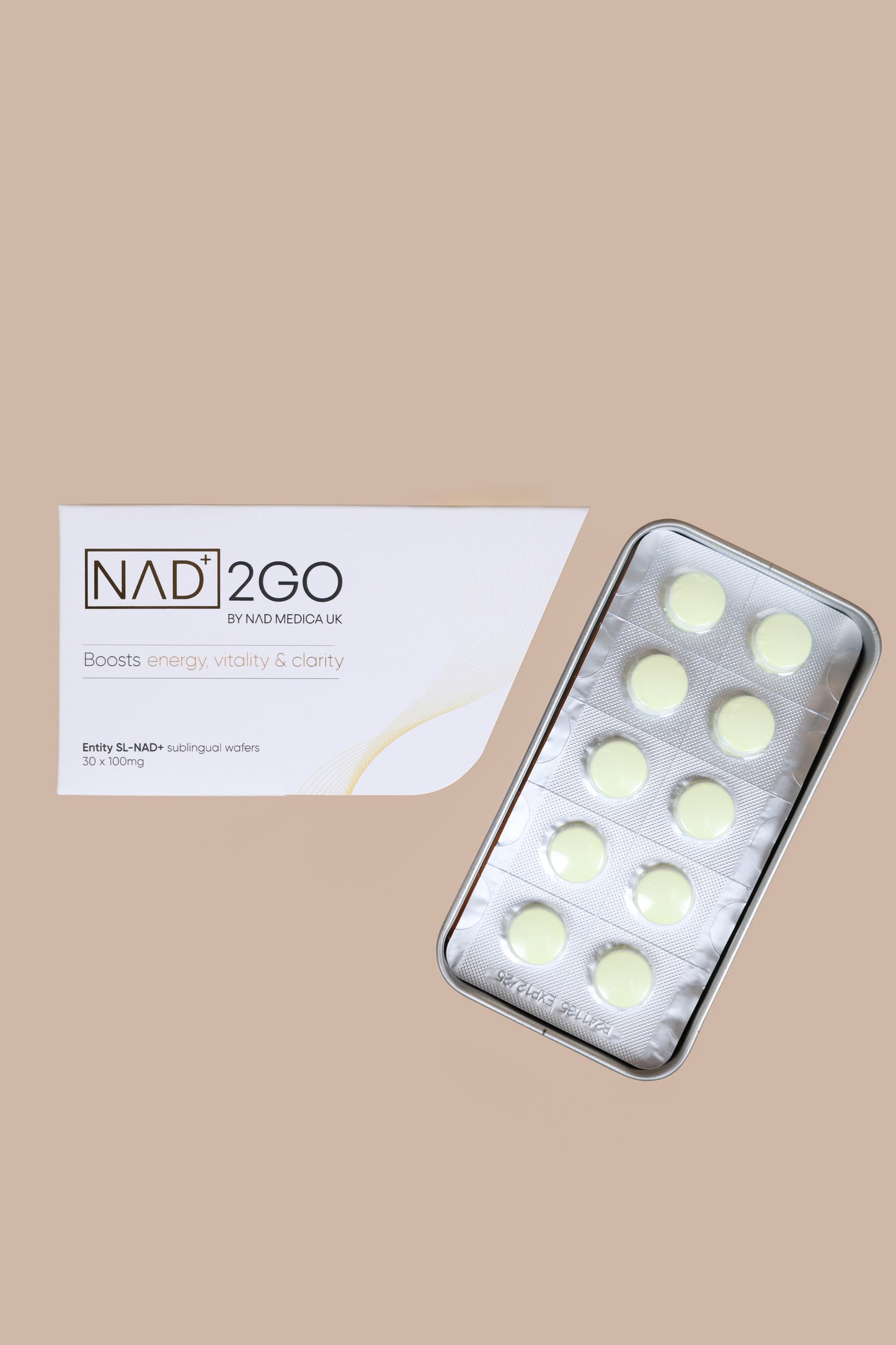 SL-NAD+ sublingual wafers