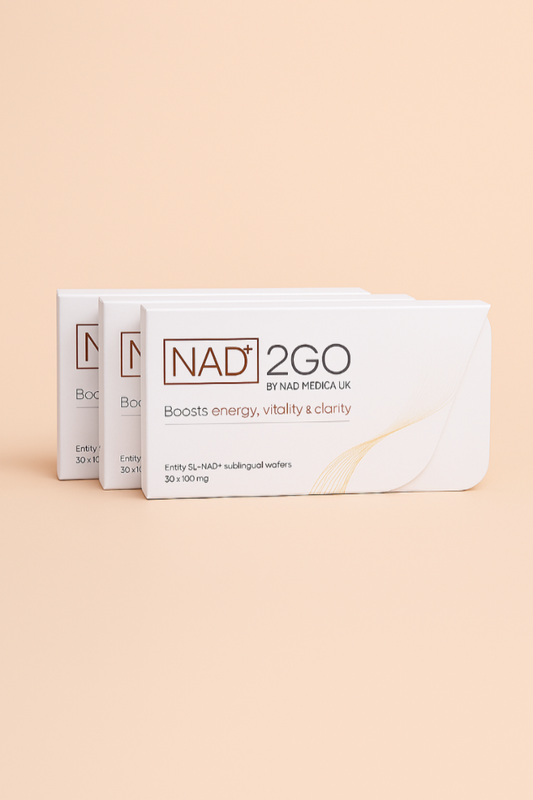 SL-NAD+ sublingual wafers | Triple boost pack